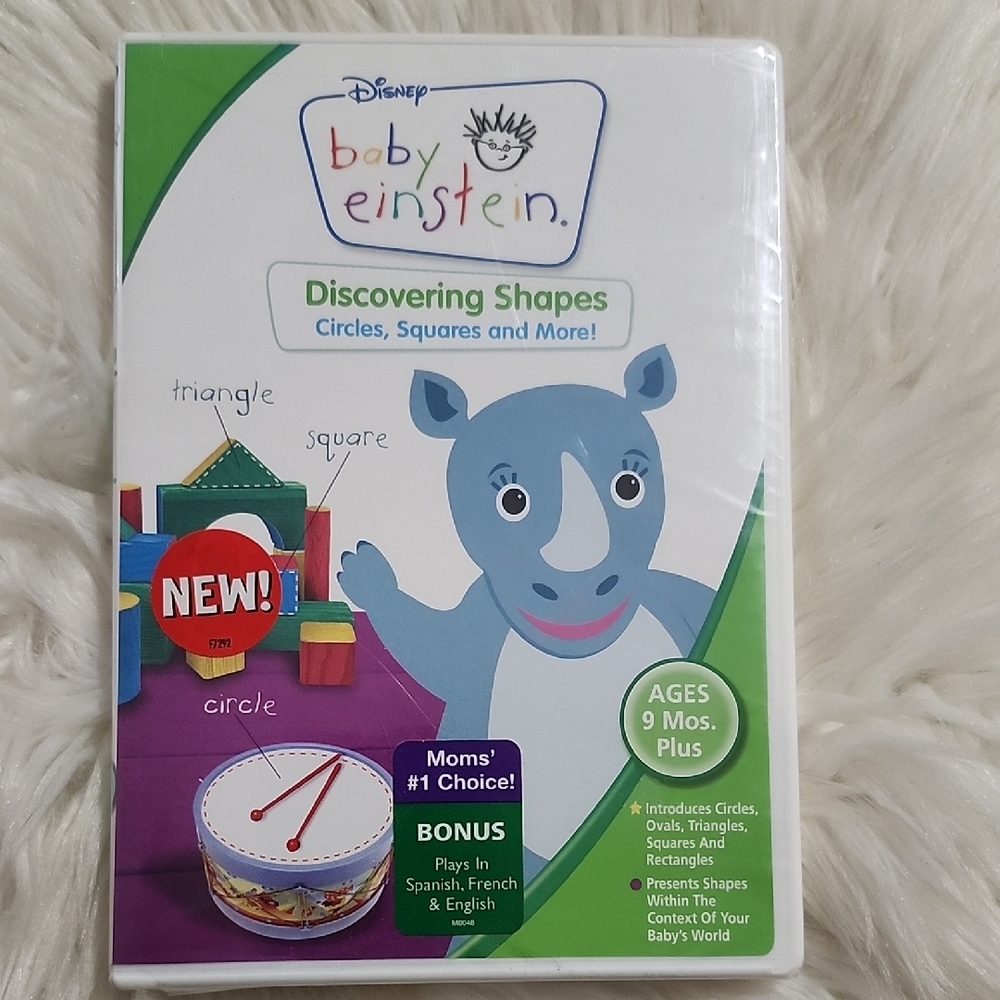 Disney Baby Einstein Discovering Shapes DVD - Multicolor